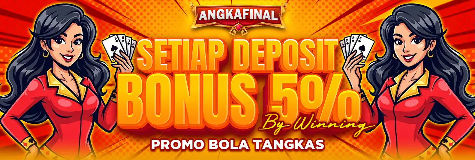 BONUS DEPOSIT 5 % BOLA TANGKAS BY WINNING